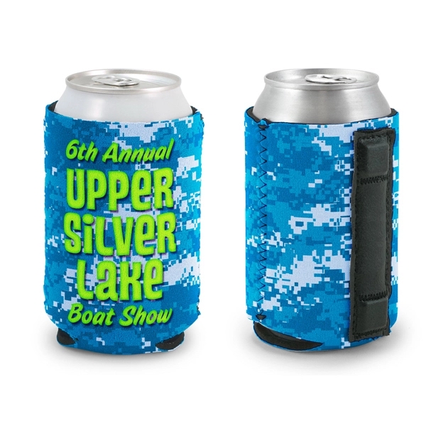 Four color fold flat can and bottle holder made of high... from ASI 74710 Numo / NUMO