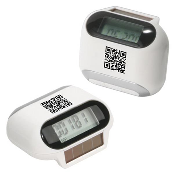 Solar powered pedometer.... from ASI 36730 Ariel Premium Supply Inc / Ariel