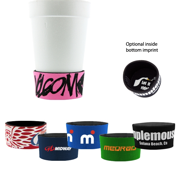 One size fits all insulated neoprene coaster, 3D.... from ASI 43442 ZZ DROPPED - High Caliber Line USA / High Caliber Line