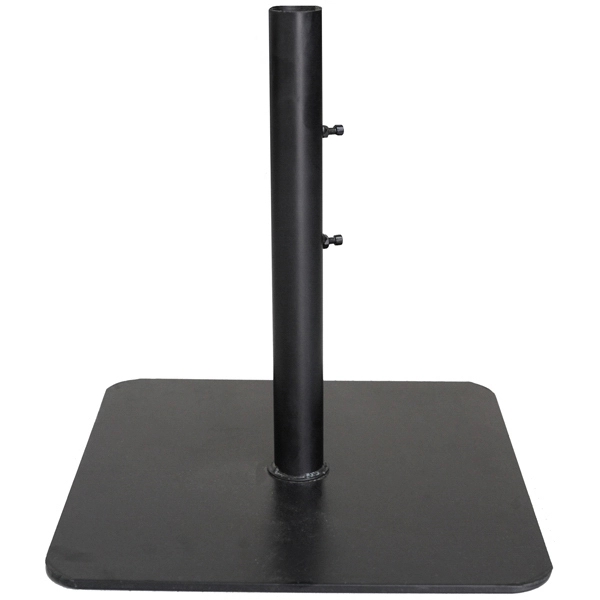 Metal umbrella base, fits outdoor umbrellas with shaft diameter up to... from ASI 40515 BILD Enterprises LLC / Ben-Line