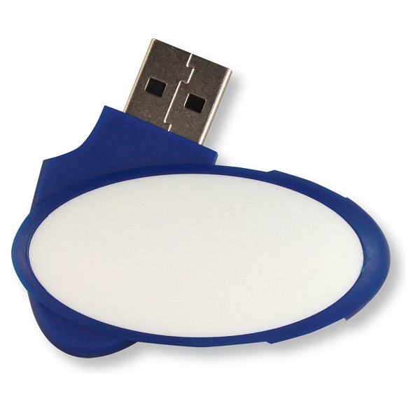 Oval Swivel Web Key - Free 3 Color Imprint, Free Website... from ASI 93131 US Flash & Technologies LLC / U S Flash & Technologies LLC