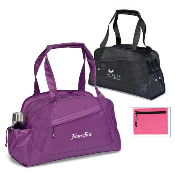 Athena - Black - Sport bag with two large zippered main... from ASI 56070 Gemline / Gemline 