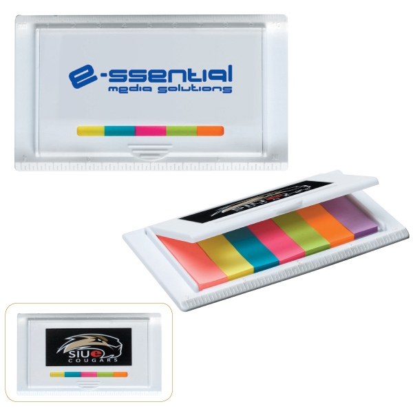 Sticky note flag 4" ruler. While Quantities Last.... from ASI 62660 Innovation Line / Innovation Line