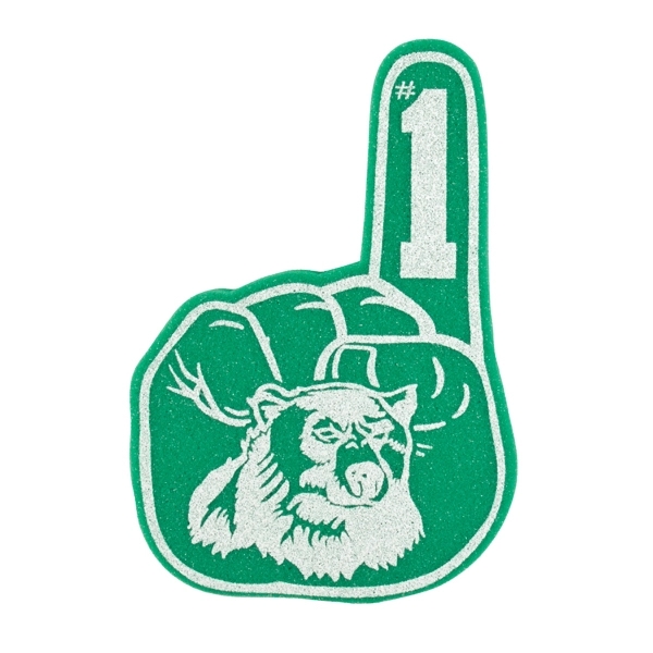 12" #1 foam finger.... from ASI 77280 Pepco Poms / Pepco Poms