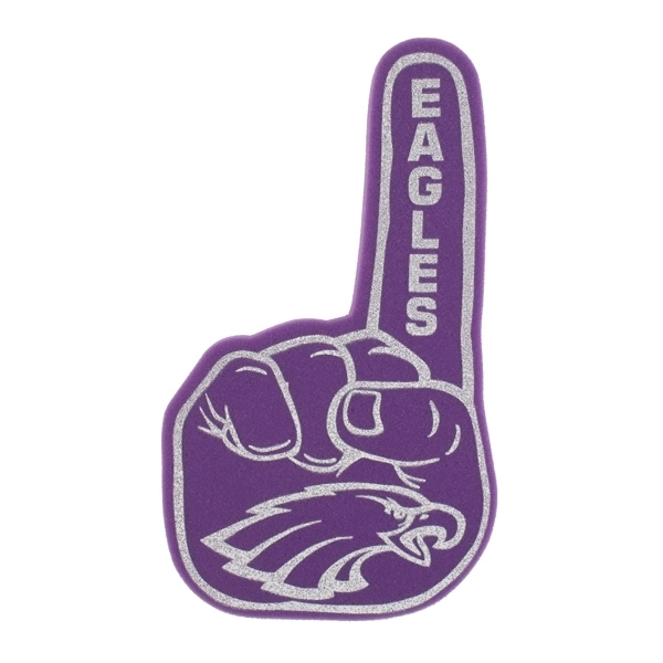 14" Number One foam finger.... from ASI 77280 Pepco Poms / Pepco Poms
