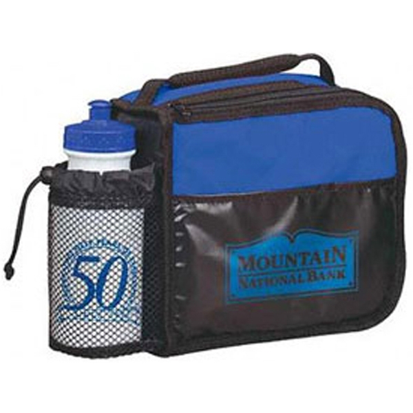 Sip n' Tote - Cooler tote with mesh drink holder.... from ASI 68507 The Magnet Group / Perfect Line