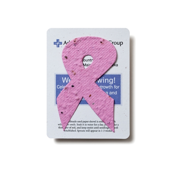 Gift pack features a recycled info card and plantable piece of... from ASI 40646 Bloomin Promotions / Bloomin' Promotions™