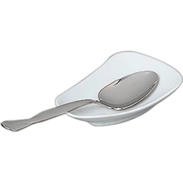 Porcelain spoon rest, 5".... from ASI 68878 Mar's Line / Mar's Promotions / MAR's Line Mars China Collection