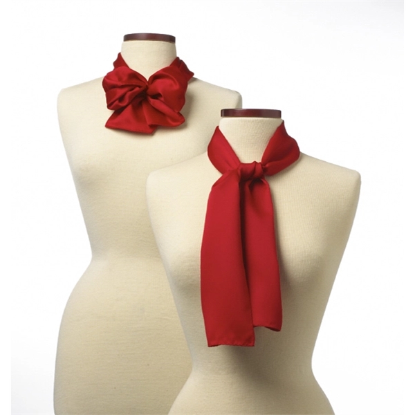 Red Silk Ladies Scarf - 8" x 45".... from ASI 98085 Wolfmark