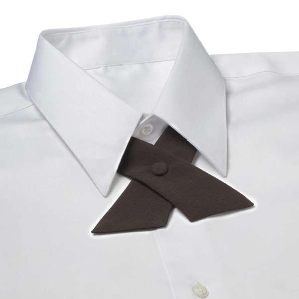 Brown poplin crossover covered button.... from ASI 98085 Wolfmark
