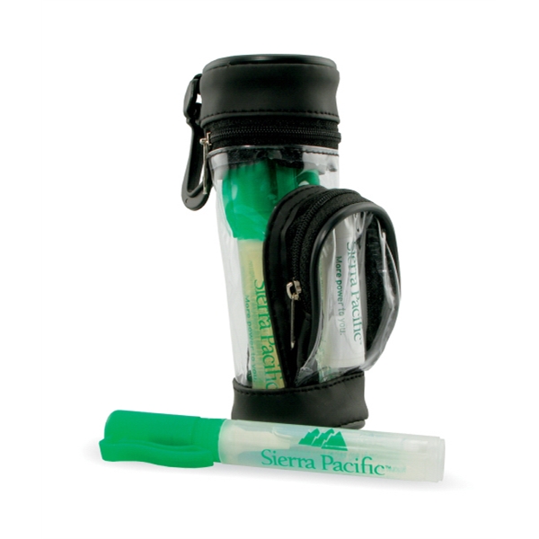 Pocket Sprayer  - 5 pack golfers caddy kit.... from ASI 47934 ZZ OLD/Drop - Custom HBC Corp / Health & Beauty Care