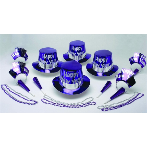 New Year party kit for 50 people.... from ASI 65860 ZZ DROPPED - Kuepper Favor Co Inc / Celebrate Line