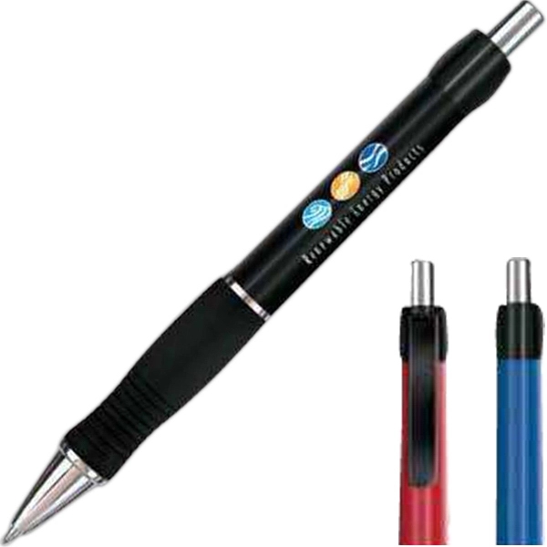 Medium point ballpoint pen with gel ink and solid color barrel.... from ASI 84833 Newell Custom Writing Instruments / Newell Brands