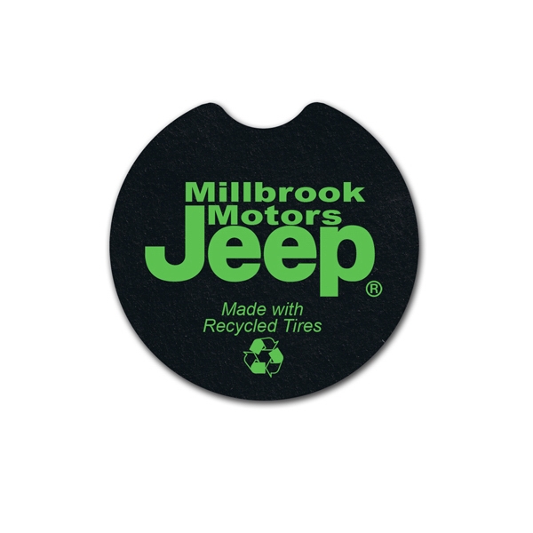 Car coaster made from recycled tire. 2 5/8" diameter.... from ASI 35730 Americanna Co / Americanna