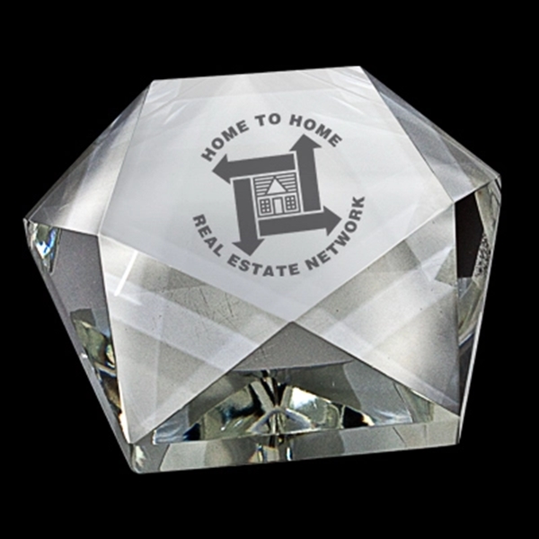 Crystal star paperweight.... from ASI 31517 Admart Products / Admart Line