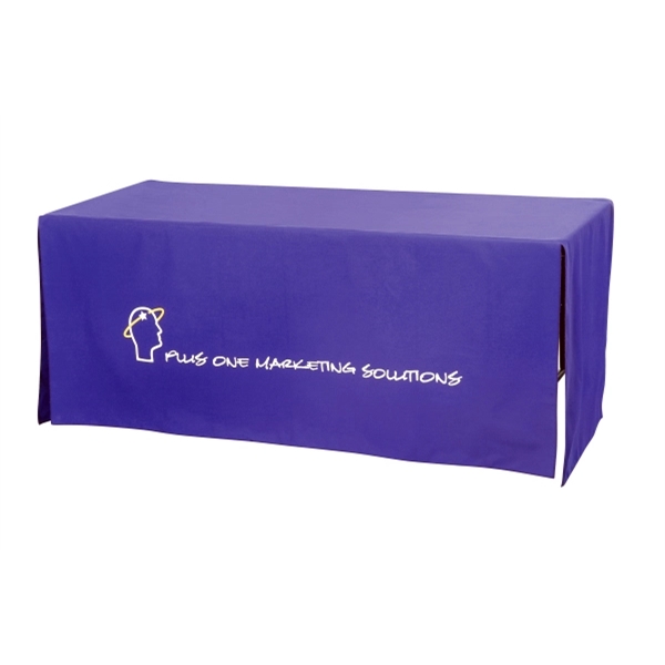 6' Flat table cover, 100 x 56 thread count.... from ASI 68707 Marathon Mfg & Supply Co.