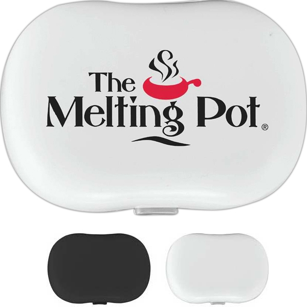 Ergonomic travel pill case with multi-compartments.... from ASI 90807 Tekweld / Tekweld