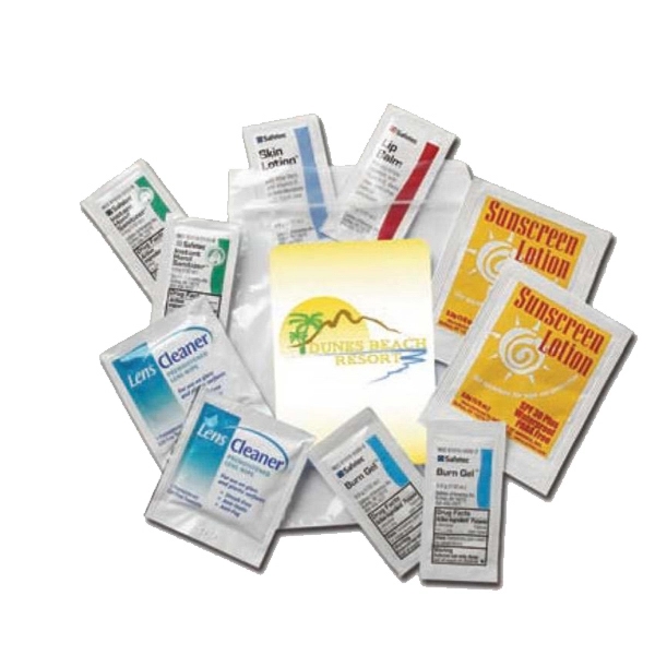 Beach Kit in clear resealable bag.... from ASI 58805 HPC Global / HPC Global