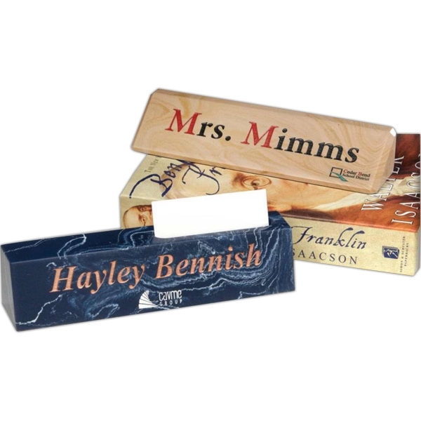 Name bar. 8.5" x 2" x 1.25". Made in USA and... from ASI 89860 StoneyCreek / StoneyCreek®