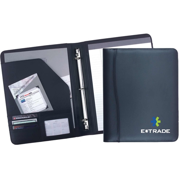 Letter size padfolio. 1" three ring binder. Writing pad. File and... from ASI 30112 ACE Products / Ace Line