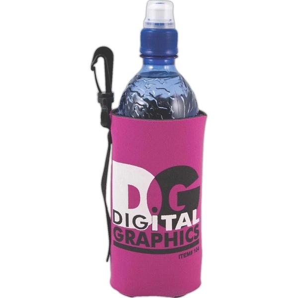 Four-color process insulated bottle bag, 1/8" high density scuba foam, 16-20... from ASI 74710 Numo / NUMO