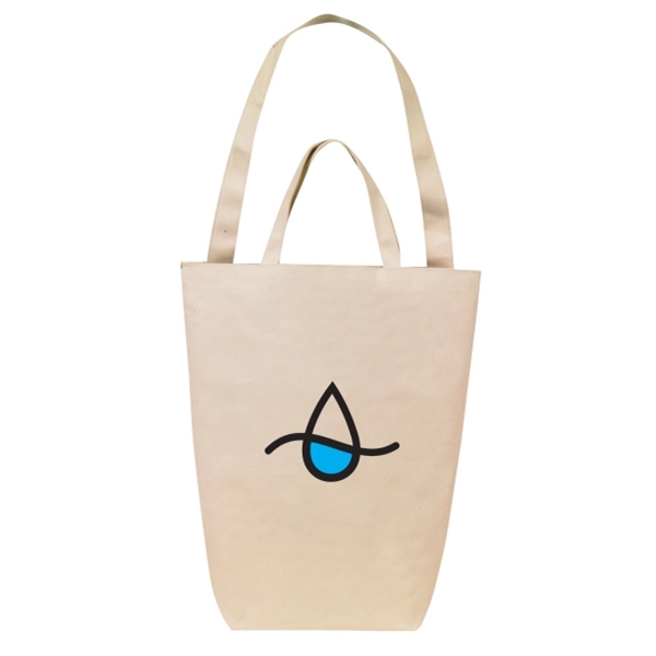 Dual handle tote bag with self fabric handles.... from ASI 40544 Binaco / Binaline