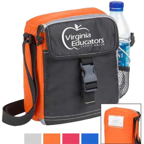 Tundra - Silkscreen - Cooler made of 70 denier nylon.... from ASI 43668 ZZ OLD/Drop - Camsing Global / Toppers