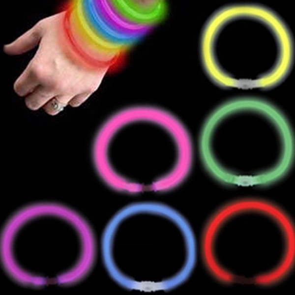 Party Glow Bracelet 8" In Bright Neon Colors - Ready Inventory... from ASI 45100 Chulani Promotional Products, Inc / Competitive Edge Innovations/Chulani
