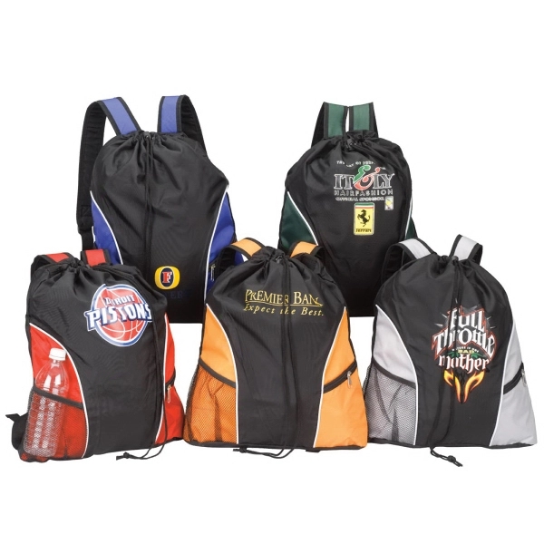 Sport Cinch Pack made in 210 denier nylon.... from ASI 57702 GoodHopeBags, Inc.