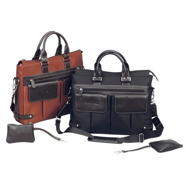 Ladies' tote bag with front zippered pocket.... from ASI 57702 GoodHopeBags, Inc.