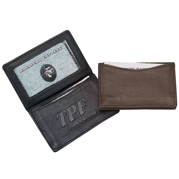 Card case made of full grain cowhide leather.... from ASI 57702 GoodHopeBags, Inc.