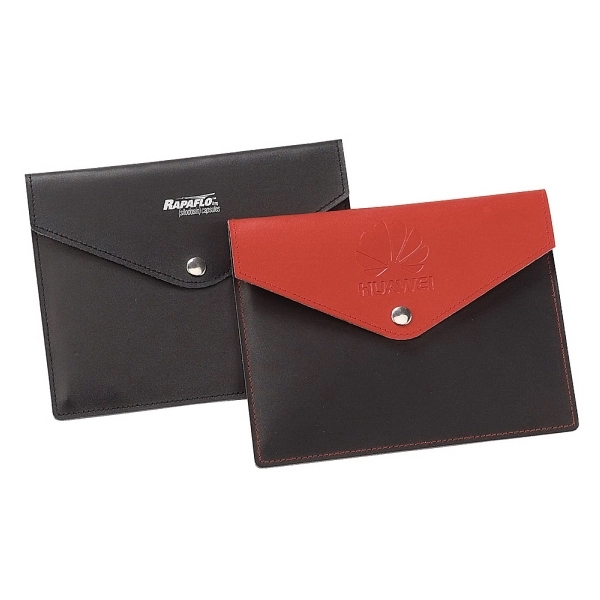 Recycled envelope made of recycled leather.... from ASI 57702 GoodHopeBags, Inc.