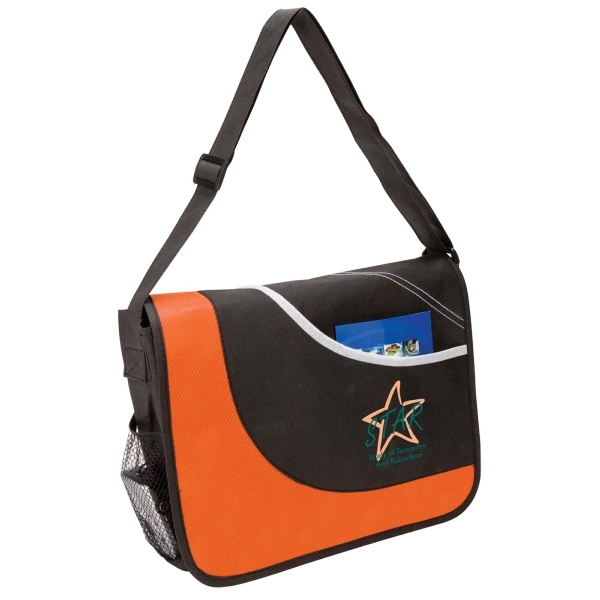 Non-Woven Poly Messenger bag.... from ASI 57702 GoodHopeBags, Inc.