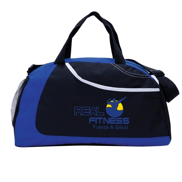 Non-woven/poly duffel with main zippered compartment.... from ASI 57702 GoodHopeBags, Inc.