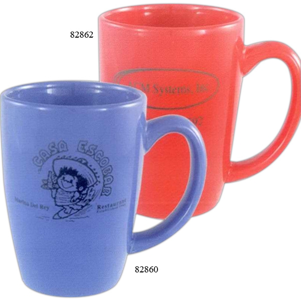 Tall 14 1/2 oz. vitrified ceramic  mug with.... from ASI 51759 ZZ OLD - Edwards Industries / Diamond Line