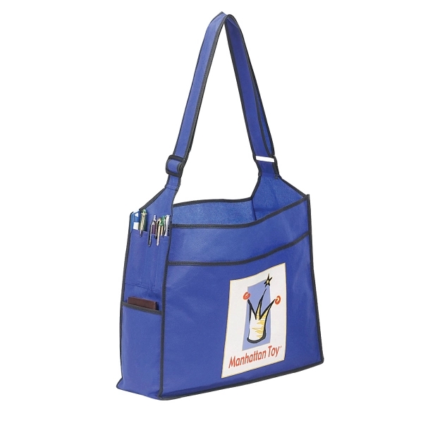 Convention tote bag made of 80g non-woven.... from ASI 79384 Preferred Nation Inc / Preferred Nation