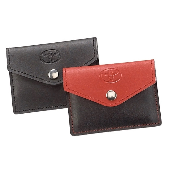 Eco-chic wallet with snap closure is made of recycled card holder... from ASI 79384 Preferred Nation Inc / G-tech