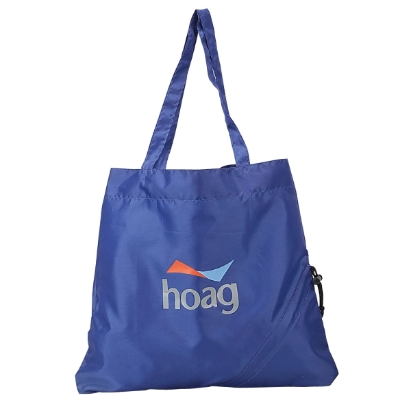 Folding tote made of 70 Denier Nylon.... from ASI 79384 Preferred Nation Inc / G-tech