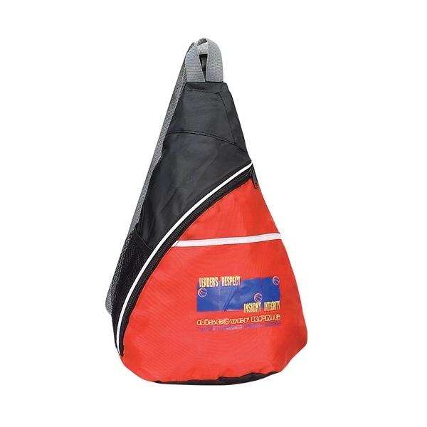 Sling pack with spacious main compartment for your personal items and... from ASI 79384 Preferred Nation Inc / G-tech Preferred Nation