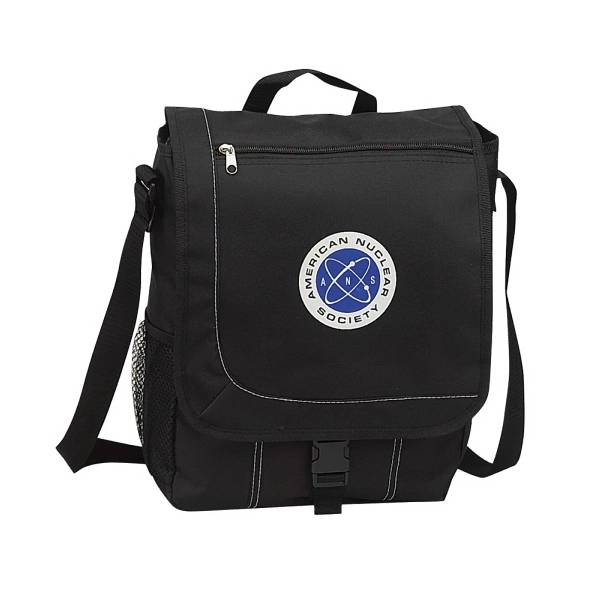 Affordable messenger has padded sleeve inside for 15" computer and full... from ASI 79384 Preferred Nation Inc / G-tech