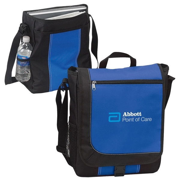 Affordable messenger has padded sleeve inside for 15" computer and full... from ASI 79384 Preferred Nation Inc / G-tech