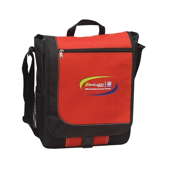 Affordable messenger has padded sleeve inside for 15" computer and full... from ASI 79384 Preferred Nation Inc / G-tech