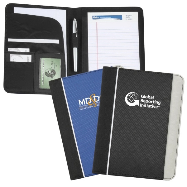Junior size memo pad holder with interior pockets for notes, cards,... from ASI 79384 Preferred Nation Inc