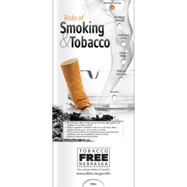 English - Risks of smoking & tobacco informational interactive slide chart.... from ASI 54405 ZZ OLD/Drop - Firstpoint International / Better Life Line (TM)