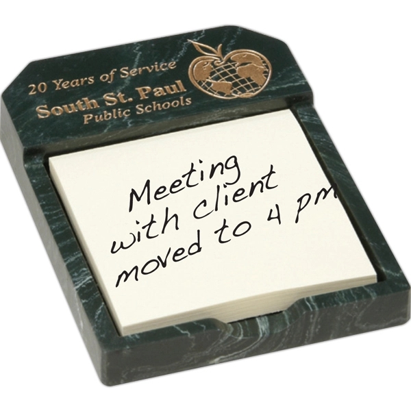 Notepad holder, 3.75" x 4.75" x .75", made in USA and... from ASI 89860 StoneyCreek / StoneyCreek®