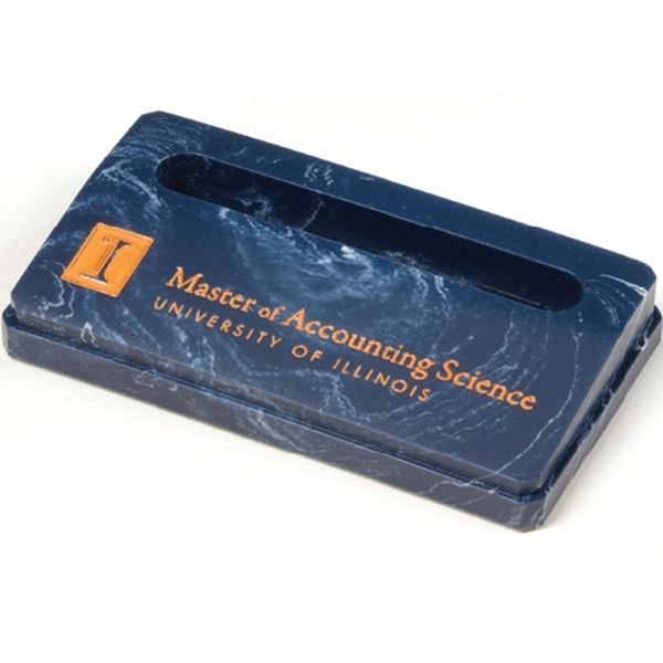 Business card holder. 5" x 2.75" x 1". Made in USA.... from ASI 89860 StoneyCreek / StoneyCreek®