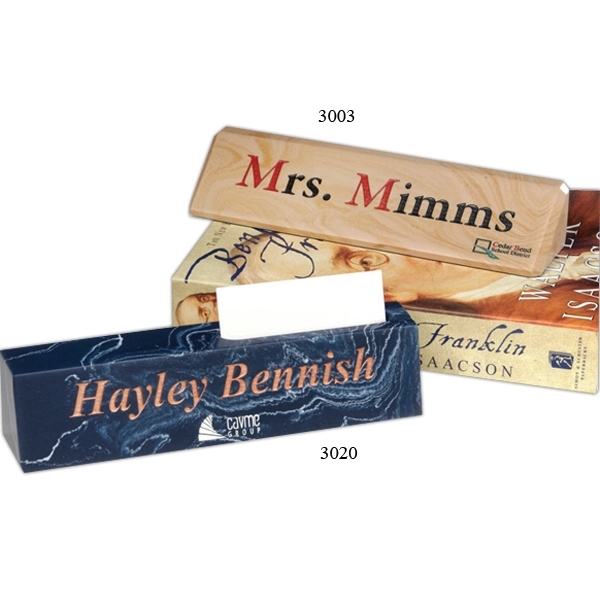 Namebar with business card holder, 8" x 2" x 2". Contains... from ASI 89860 StoneyCreek / StoneyCreek®