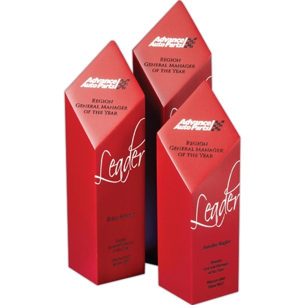 X-Large diamond award, 2" x 2" x 9", contains recycled materials.... from ASI 89860 StoneyCreek