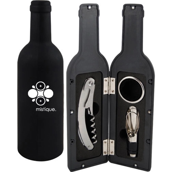 3 piece bottle wine accessory set.... from ASI 40544 Binaco / Binaline