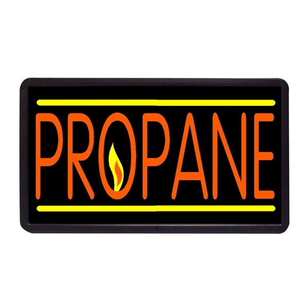 13" x 24" propane simulated neon sign.... from ASI 30442 Above & Beyond Advertising Products / PromoAdLine